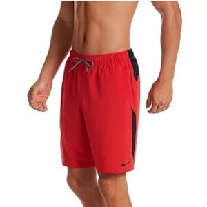 Nike NWT Men’s Red Swim Trunks Bathing Suit Size XXL